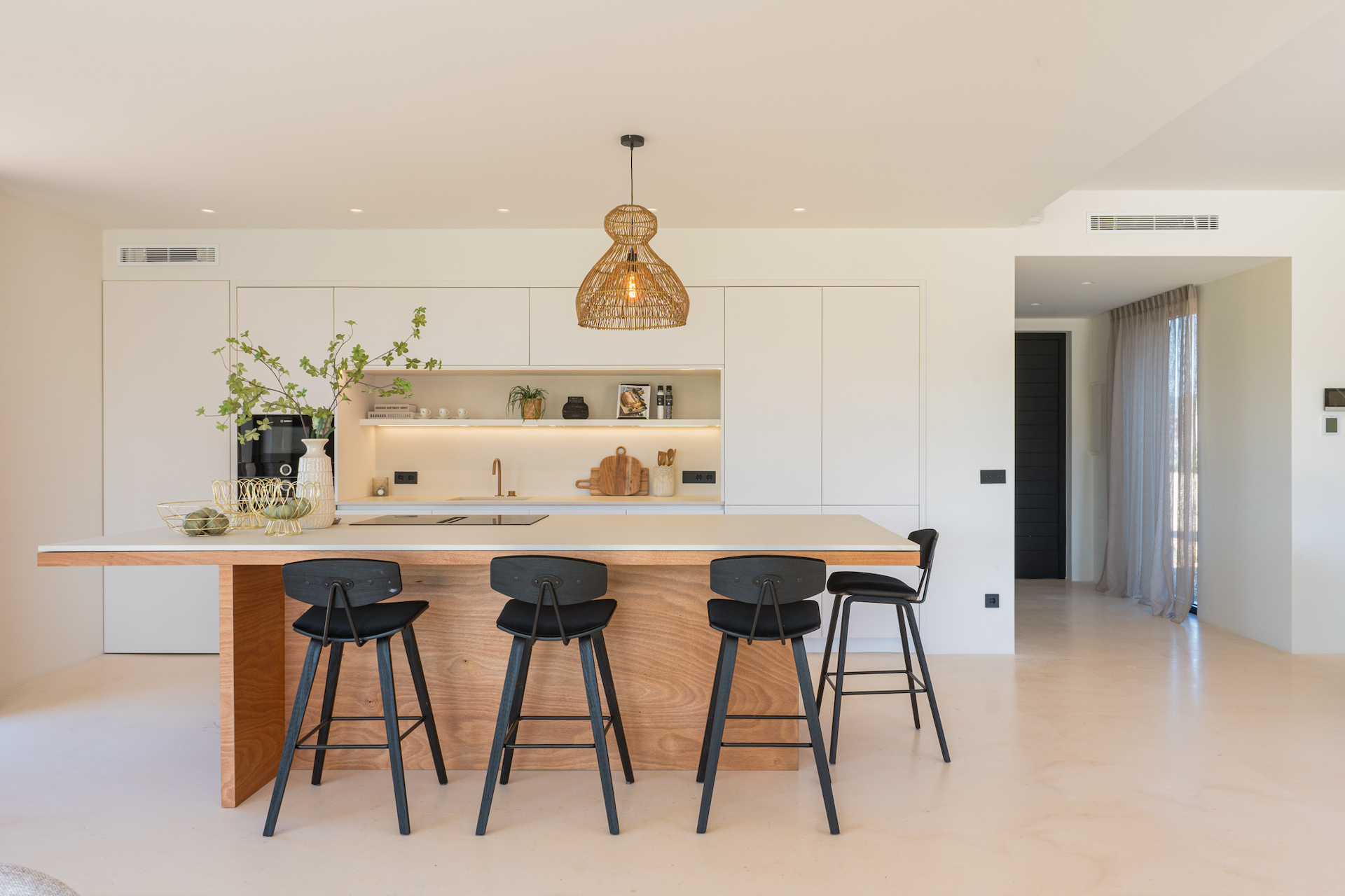 Resa Estates Ibiza te koop for sale finca modern kitchen ok .jpg